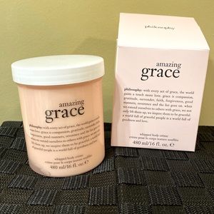 New! Philosophy Amazing Grace Whipped Body Crème- 16 oz